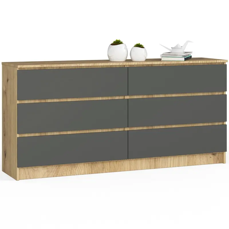 Kommode – CLP – Modernes Design mit 6 Schubladen