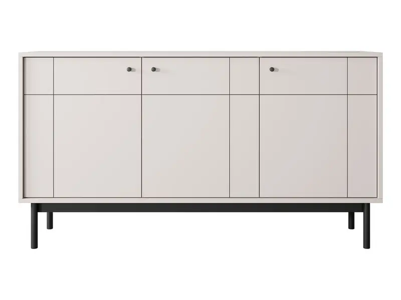 Kommode – JAPANDI – K154 Kaschmir, eleganter Stauraum für harmonische Wohnbereiche