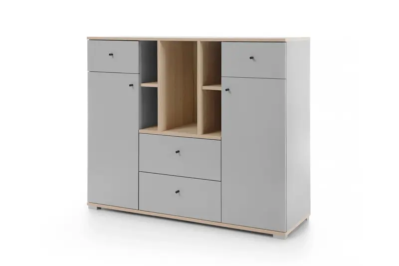 Kommode – ORO System 04 – Schubladen und Türen für Ordnung