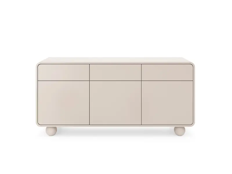 Kommode – Sora – mit Push-to-Open-System und drei Schubladen