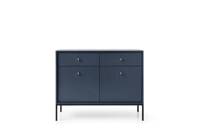 Kommode – Urban – 2-türige Kommode mit Schubladen und elegantem Stauraumdesign