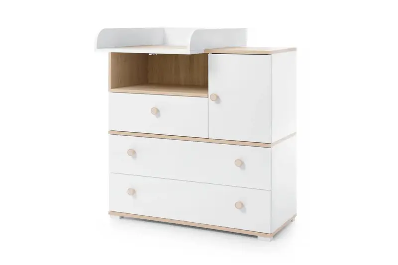 Kommode – ZOYA System – Praktische Babykommode mit Stauraum