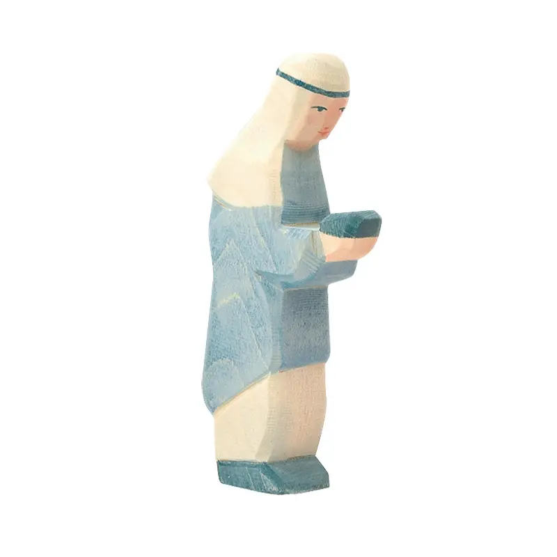 König orientalisch blau (Krippenfigur)