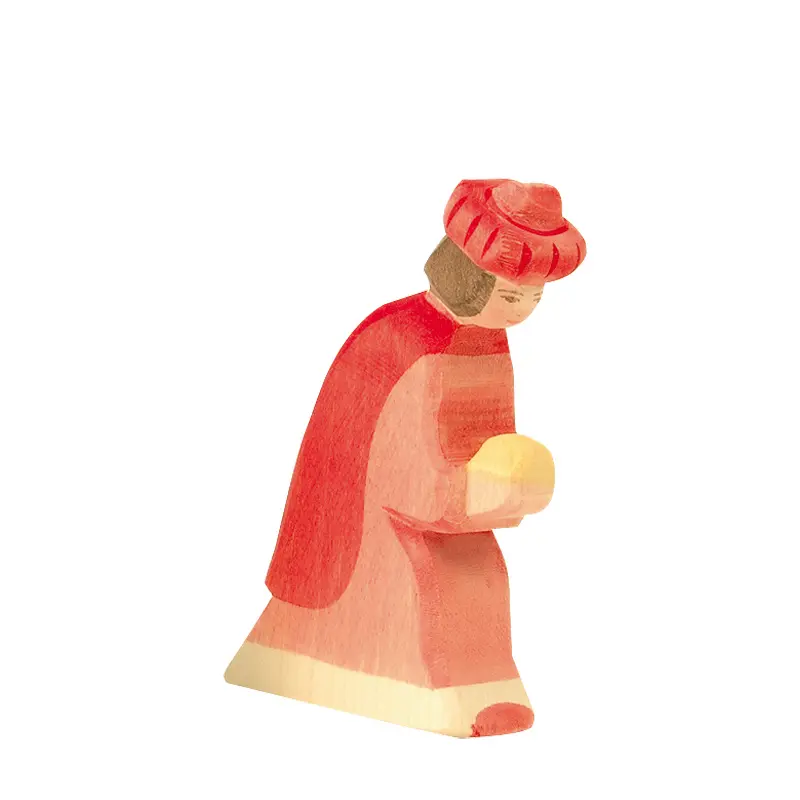 König orientalisch rot (Krippenfigur)