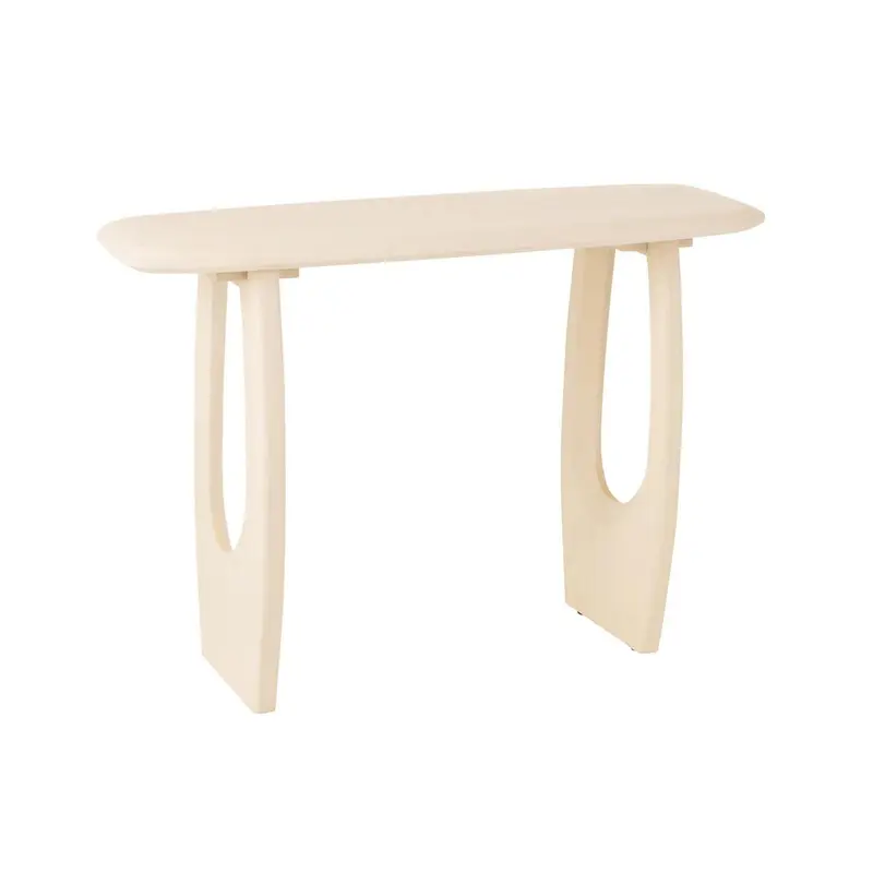 Konsolentisch Mark aus Mangoholz - Beige