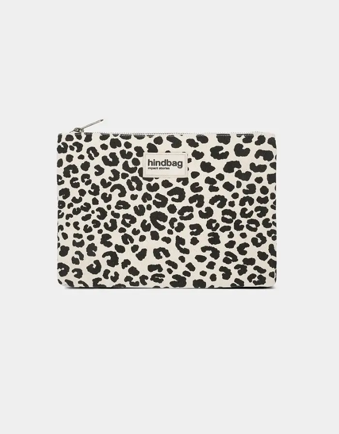 Kosmetiktasche Ema I Leo/Ecru