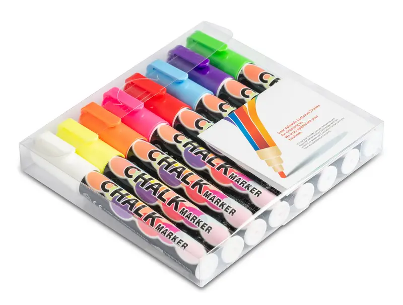 Kreidemarker - 8er-Set als Kundenstopper und Werbeaufsteller