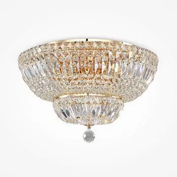 Kronleuchter – Goldenes Metall, E14 Fassung, 12-flammig - Basfor | Maytoni