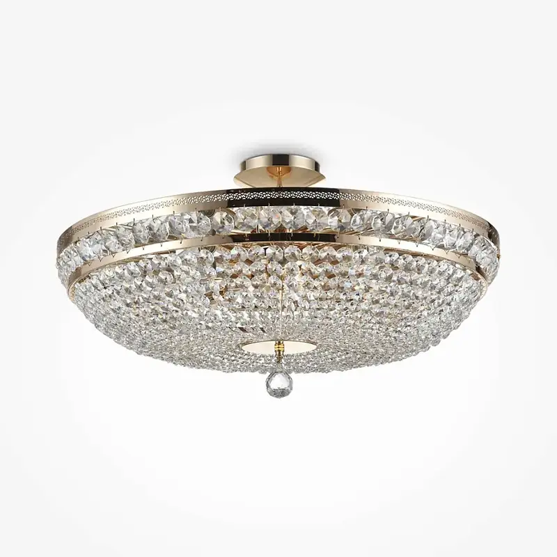 Kronleuchter – Goldfarbenes Metall, 12× E14 Fassung, 60 W Leistung, Ø65 cm - Ottilia | Maytoni