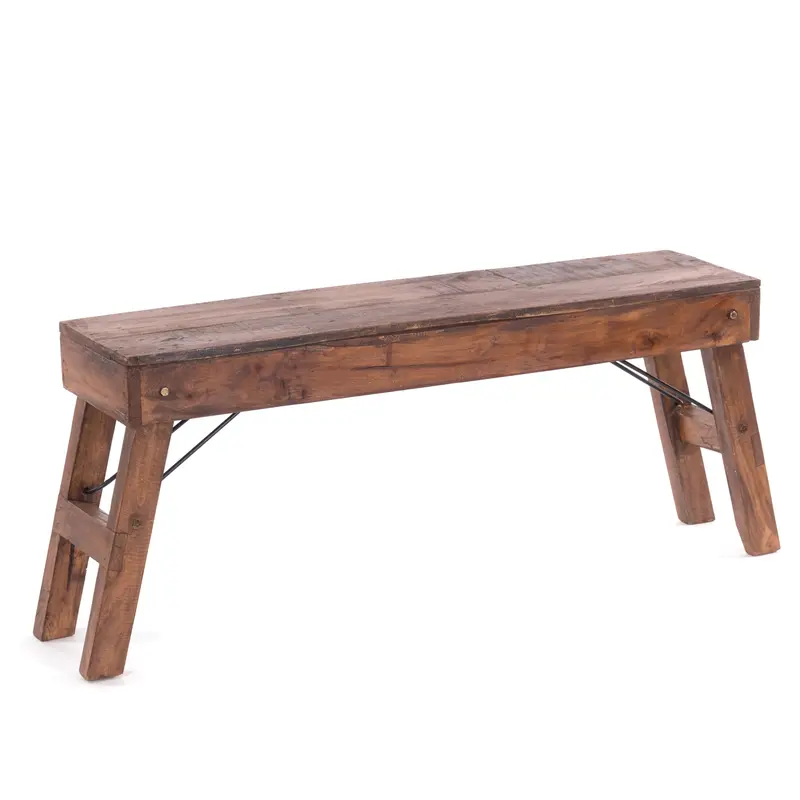 KÜCHENBANK "ALDO" | faltbar, 112x48x28 cm (LxHxB) | Holzbank | Farbe