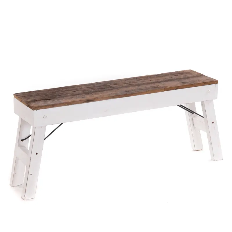 KÜCHENBANK "ALDO" | faltbar, 112x48x28 cm (LxHxB) | Holzbank | Farbe
