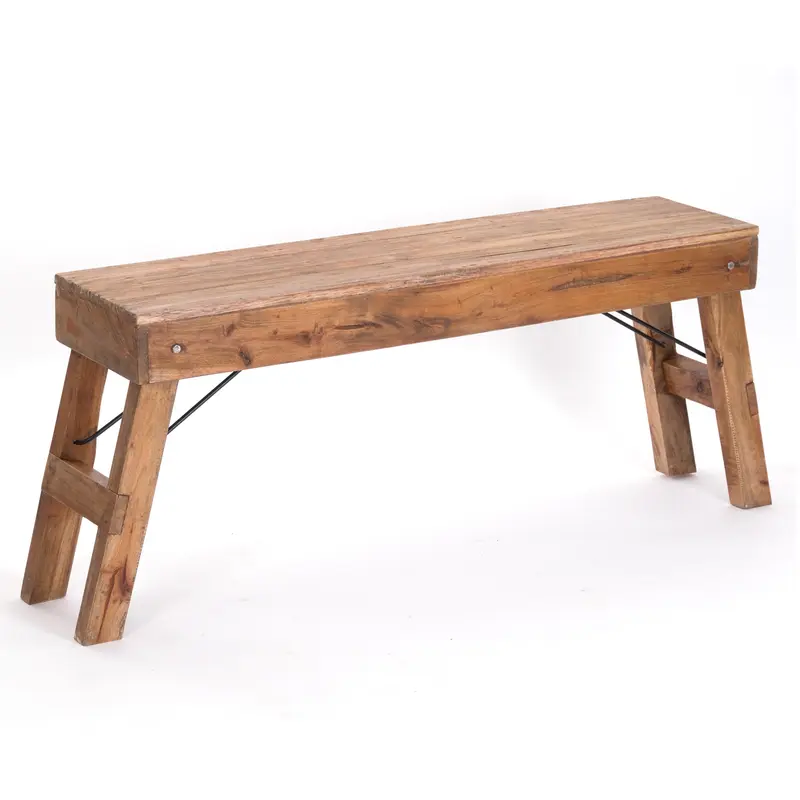 KÜCHENBANK "ALDO" | faltbar, 112x48x28 cm (LxHxB) | Holzbank | Farbe