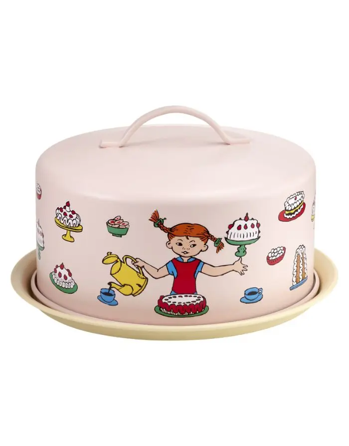 Kuchenplatte mit Deckel I Pippi Langstrumpf