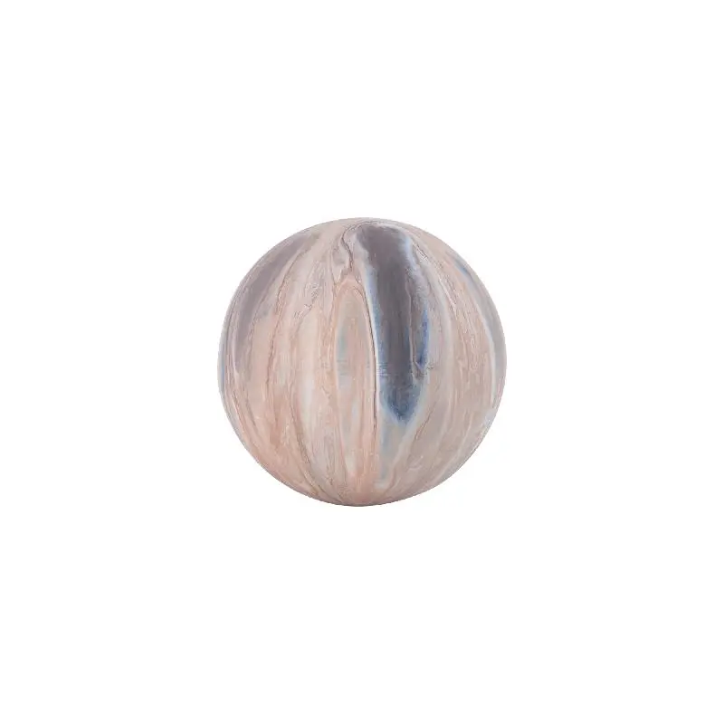Kugel Statue – Eisen, Mattes Finish, Runde Form, Braun, L – Meriko | PTMD