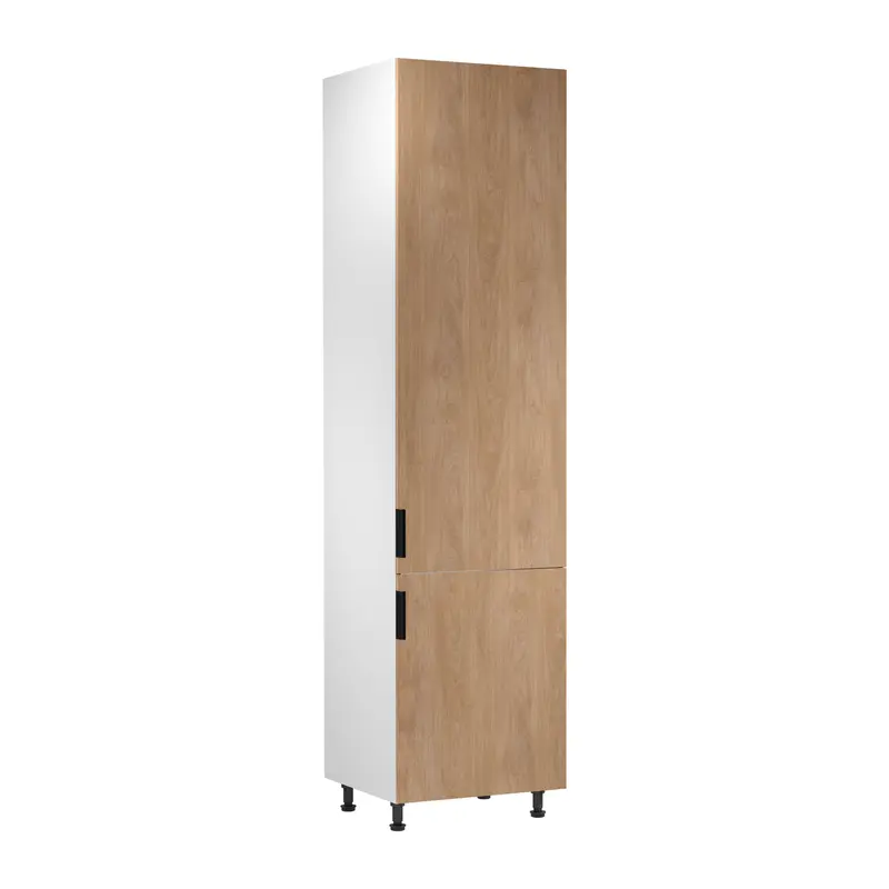 Kühlumbauschrank – Livaro – D60ZLN P/L Sonoma Eiche / Weiß
