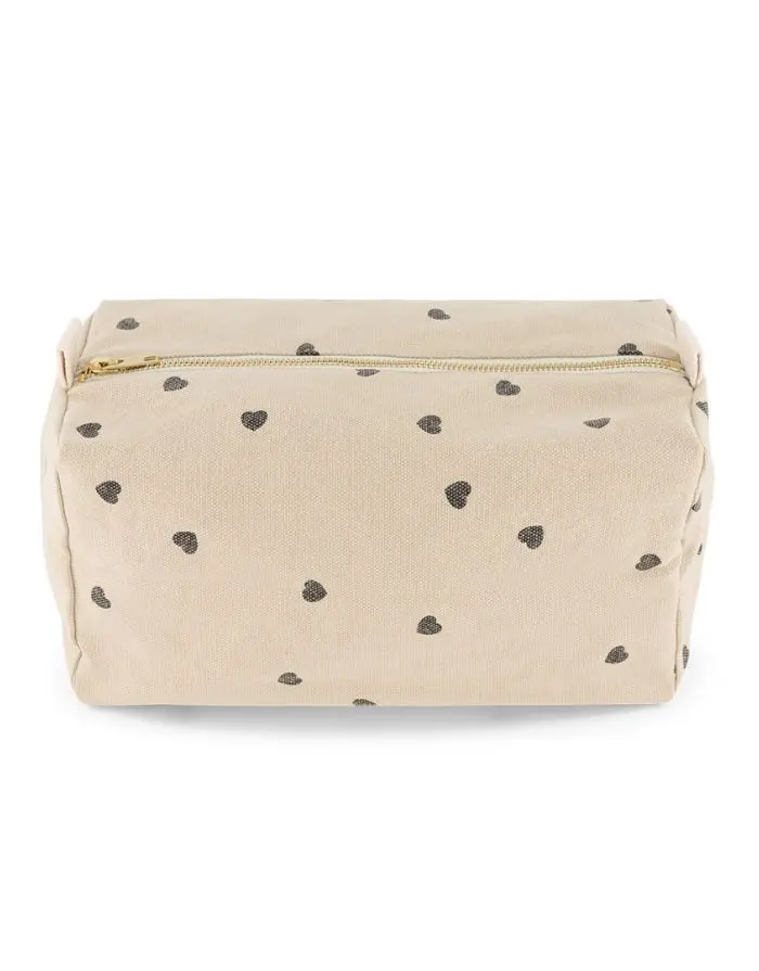 Kulturtasche Vic I Black Heart Sand