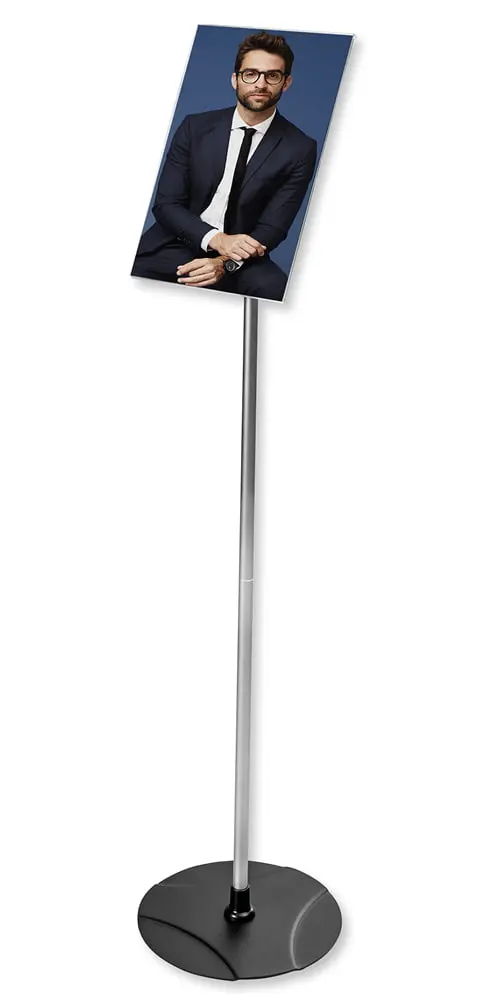 Kundenstopper Ständer info/menu Puladi - A4 für Plakate und Poster