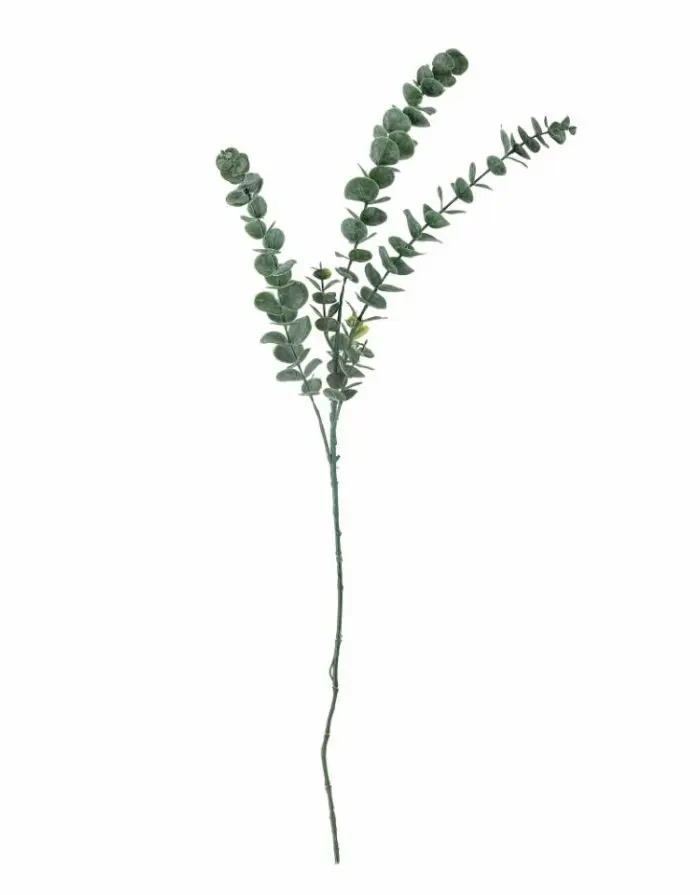 Kunstblume Eukalyptus Stiel I Grün