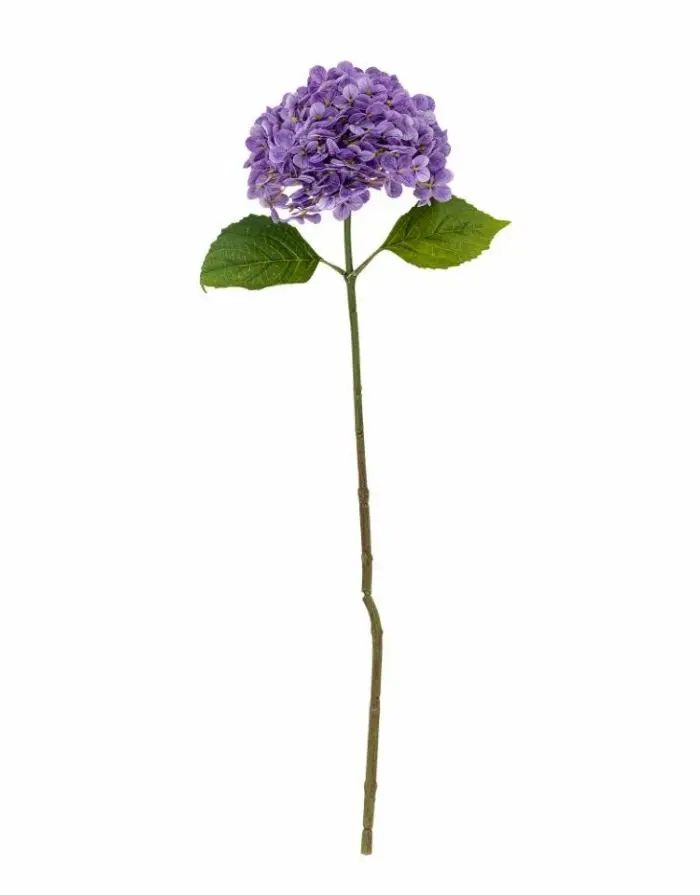 Kunstblume Hydrangea/Hortensie I Violett