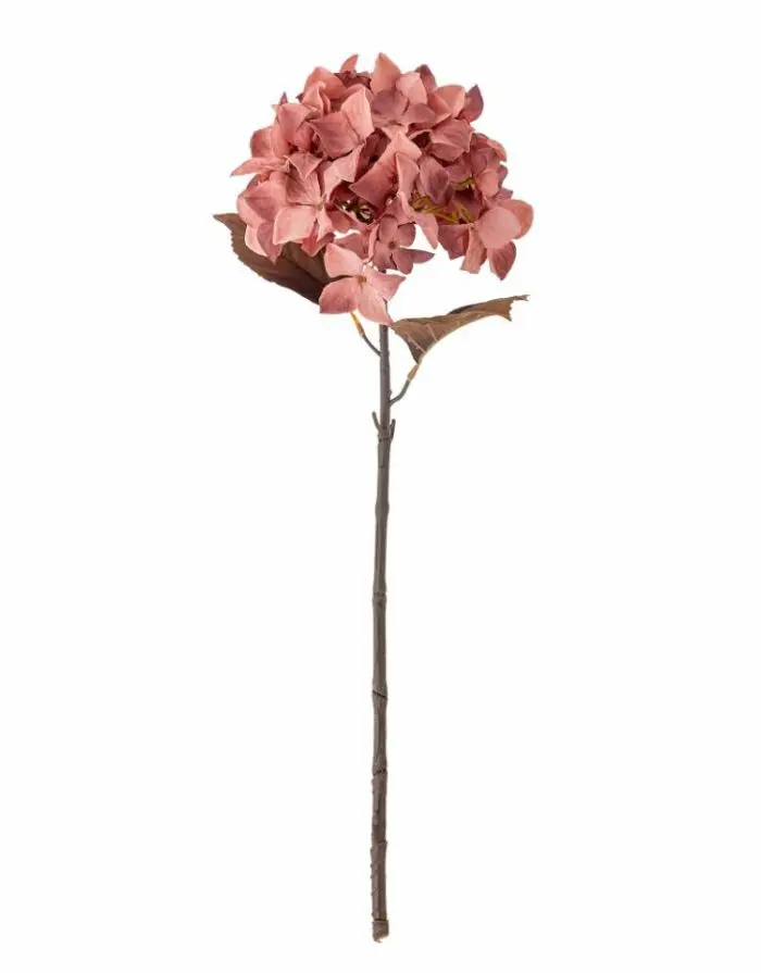 Kunstblume Hydrangea I Hortensie Rose