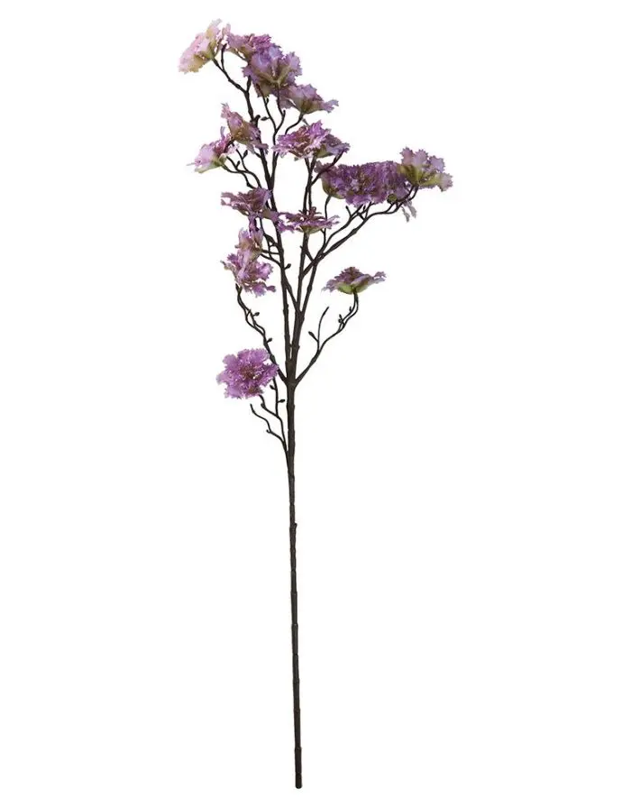 Kunstblume Nelke H 89cm I Purple