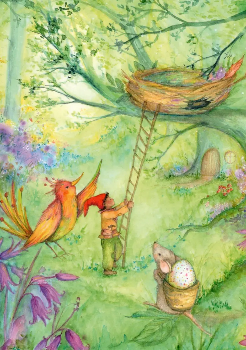 Kunstdruck A5 'Frühling'