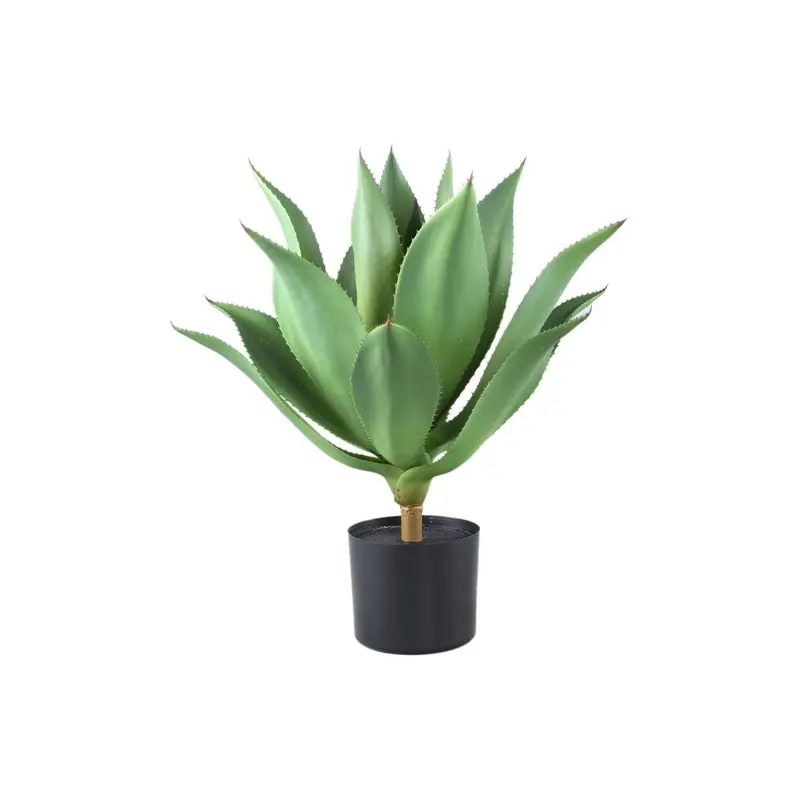 Kunstpflanze – Grüne Farbe, Agave Design, Kunststoff Material | PTMD