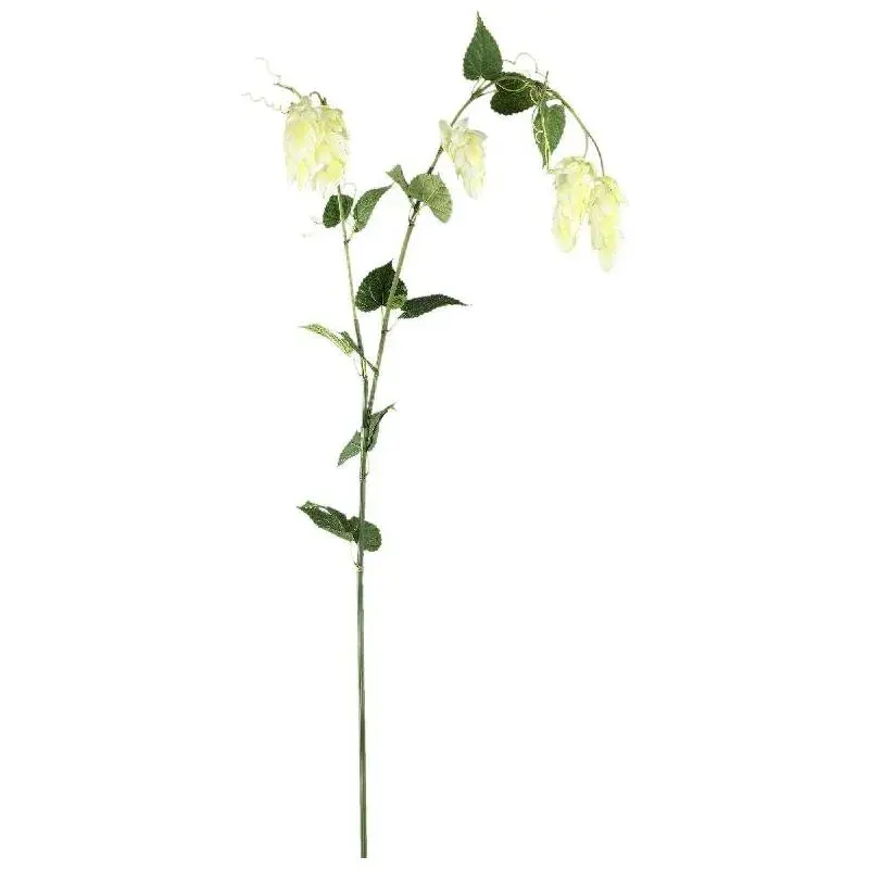 Kunstzweig – Kunststoff Material, Grüne Farbe, Hopfenblüten | PTMD