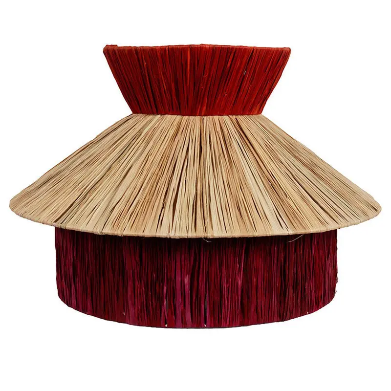 Lampenschirm Lina Ø40cm - Lila/Sandbraun