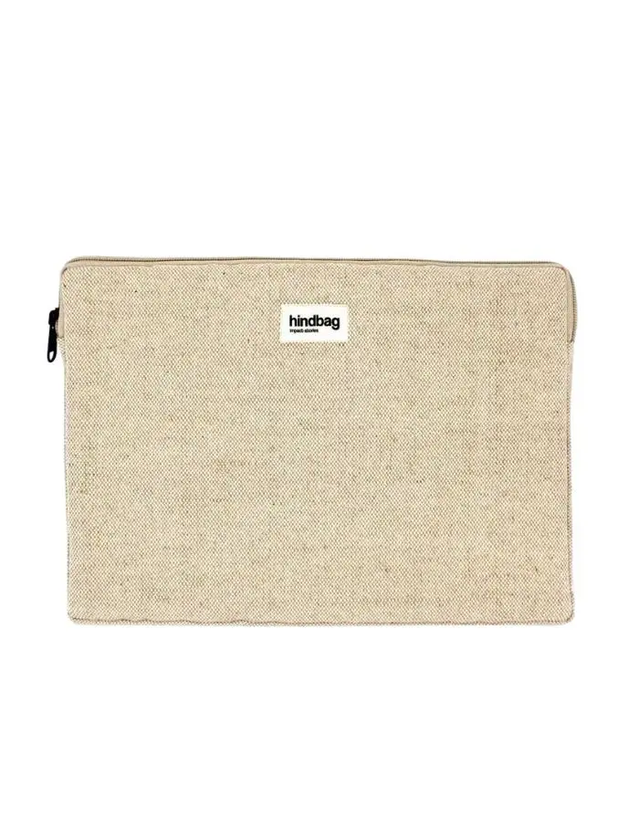 Laptophülle Ava S Jute I Beige