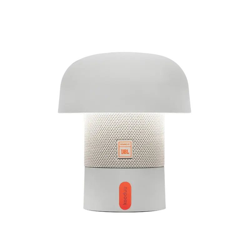 Lautsprecherleuchte mit tragbarem Design, dimmbarem LED-Licht und Kunststoffgehäuse – Sensa PLAY Mini | Kooduu