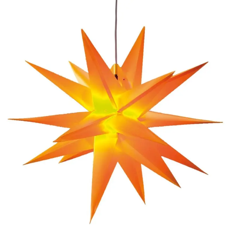 LED Adventsstern für Außen, Ø 35 cm in gelb von HGD