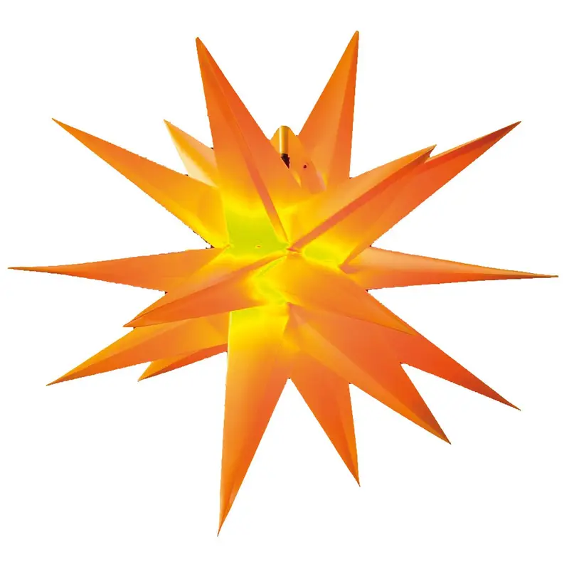 LED Adventsstern für Außen, Ø 60 cm gelb von HGD