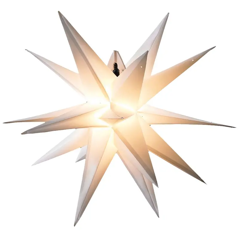 LED Adventsstern für Außen, Ø 60 cm weiß von HGD