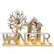 LED Diorama "Winter", 21 cm