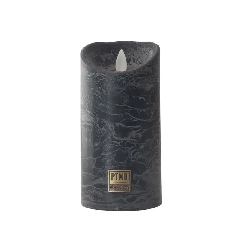LED-Kerze M mit beweglicher Flamme und Timer-Funktion - batteriebetrieben | PTMD