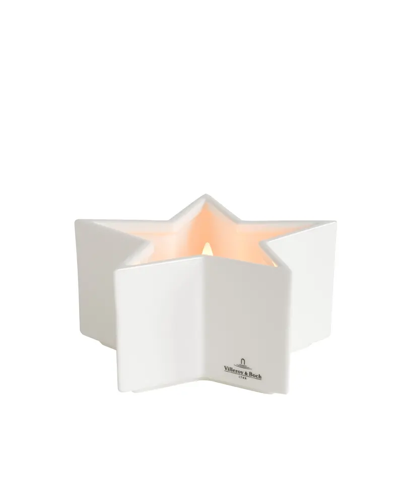 LED-Kerze – Sternform, Feines Porzellan, Flackernde LED - Lucerne | Villeroy & Boch