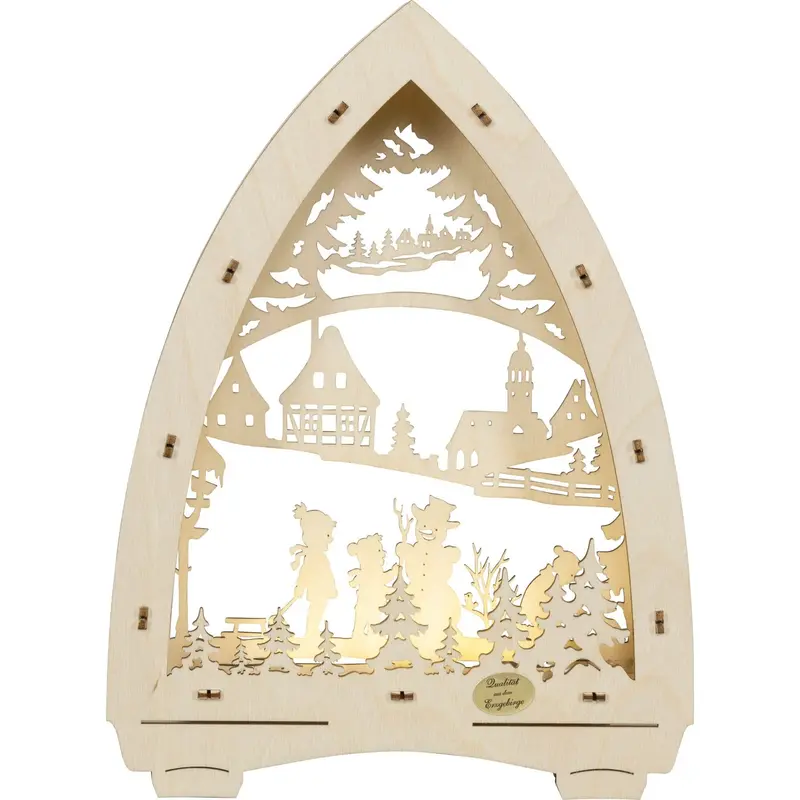 LED Lichterspitze "Schneemann", 29 cm