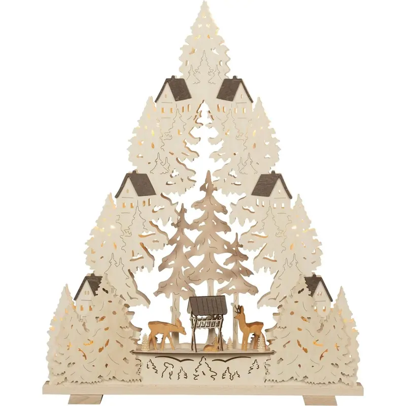 LED Lichterspitze "Waldzauber", 65 cm