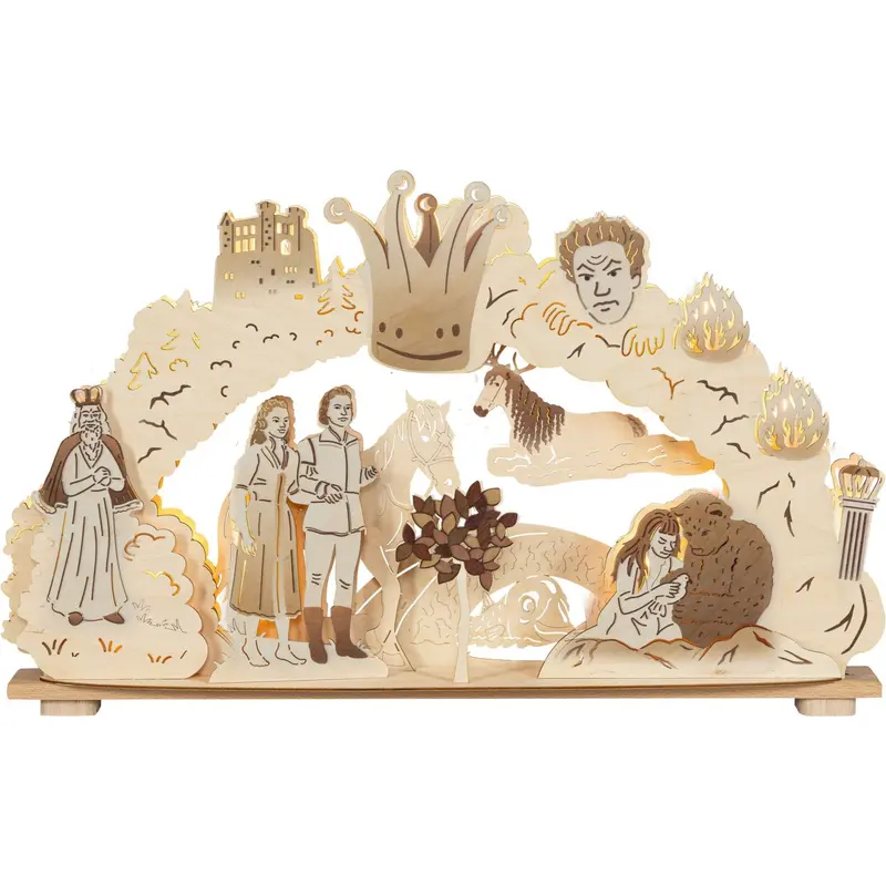 LED Schwibbogen "Das singende, klingende Bäumchen®", 66 cm