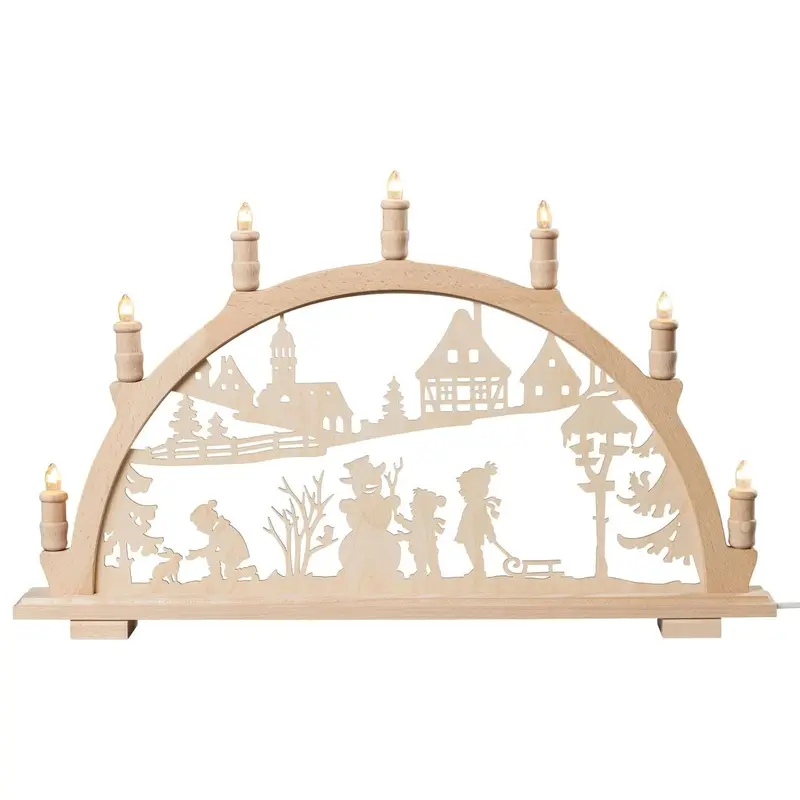 LED Schwibbogen 'Winterfreuden", 66 cm