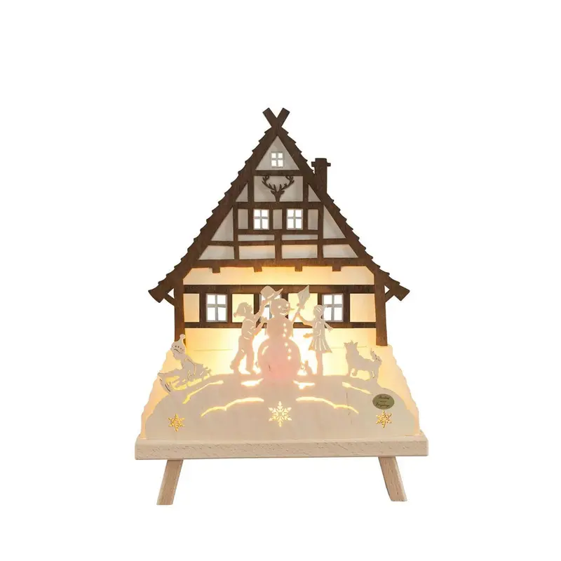 LED Standleuchte "Waldhaus", 41 cm