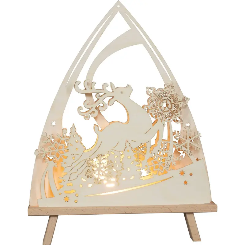 LED Standleuchte "Winterzauber", 39 cm