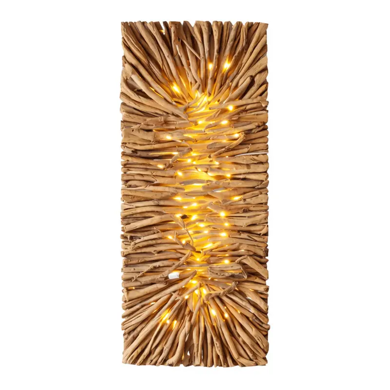 LED Treibholz Wandlampe LUMINA