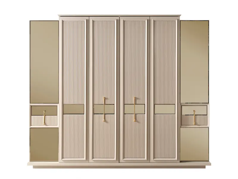 Lexus Creme Kleiderschrank