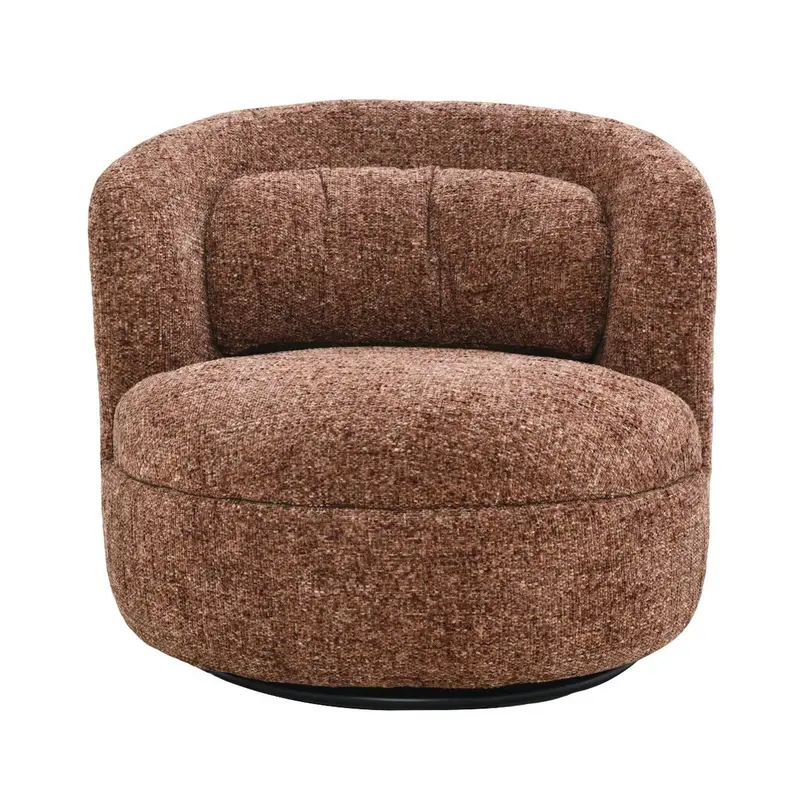Loungesessel Britt drehbar - Bordeaux