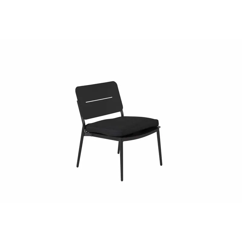 Loungesessel Lina aus Metall - Schwarz