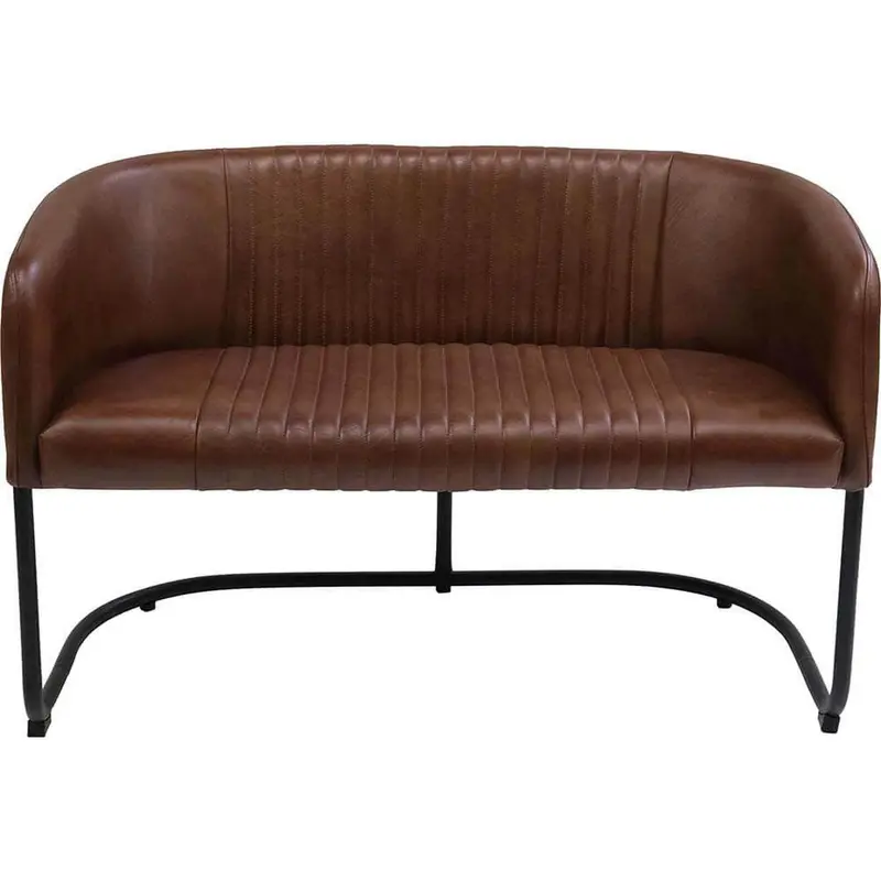 Loungesofa Harlem aus Büffelleder - Braun