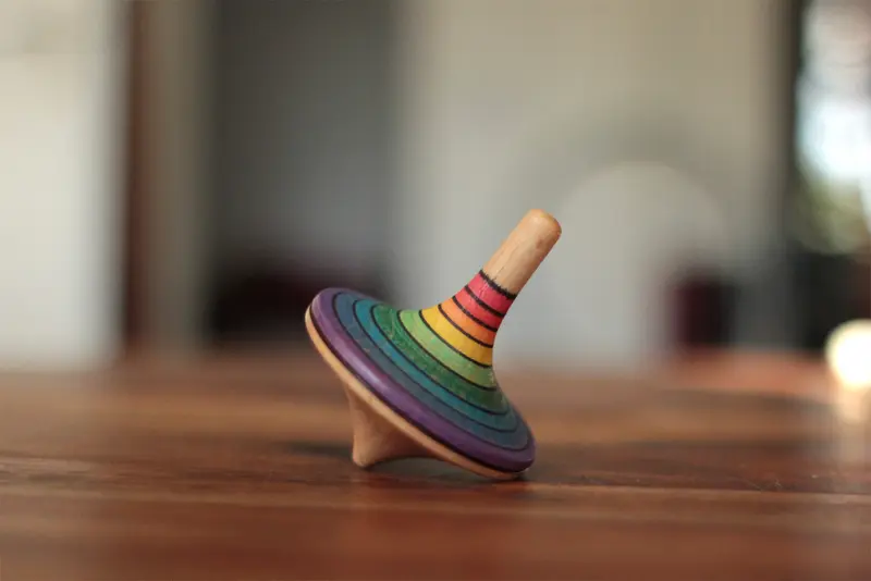 Mader Kreisel Rallye Regenbogen, groß