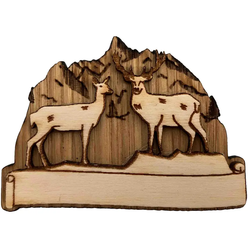 Magnet "Hirsch mit Reh"